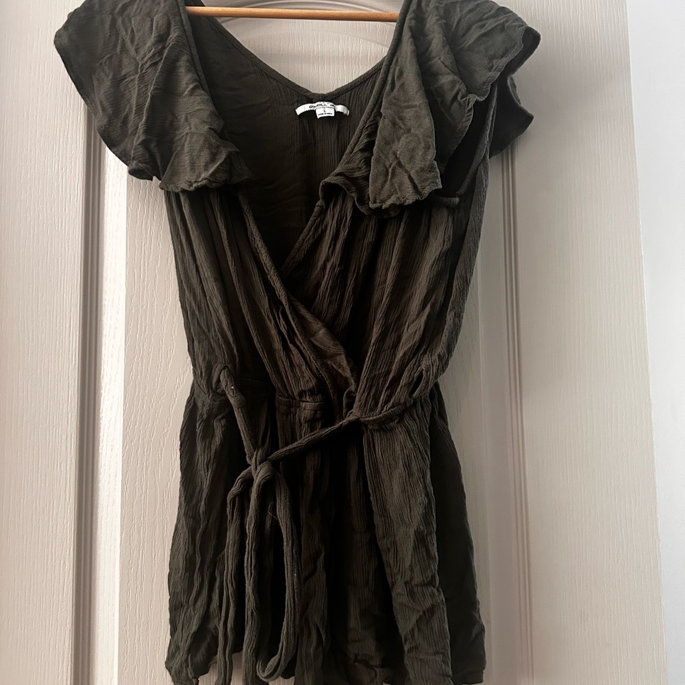 O'Neill Dark Olive Jumpsuit